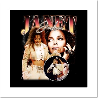 Janet Jackson Vintage Tour Concert Posters and Art